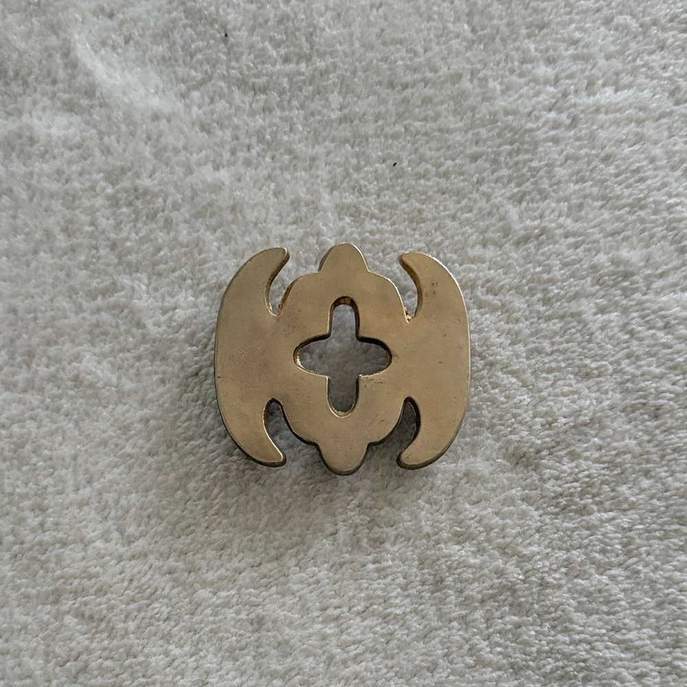Vintage Brass Belt Buckle